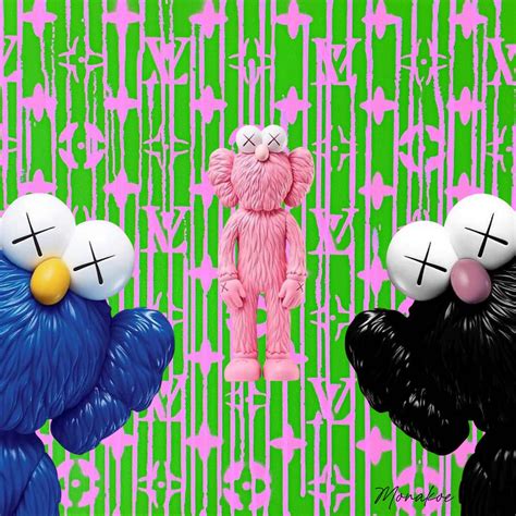 kaws louis vuitton wallpaper|kaws wallpaper for laptop.